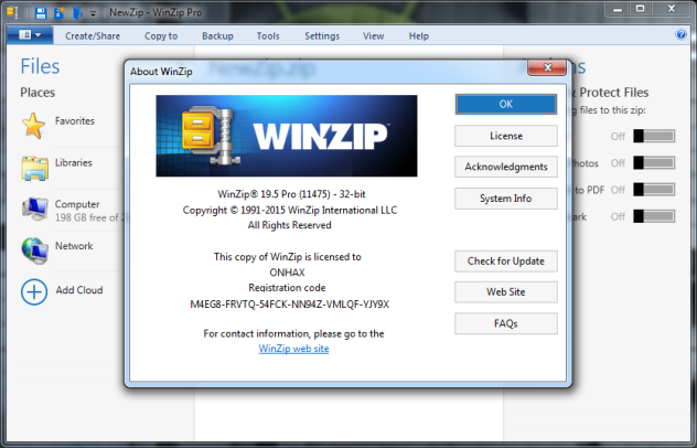winzip 19 activation code free download